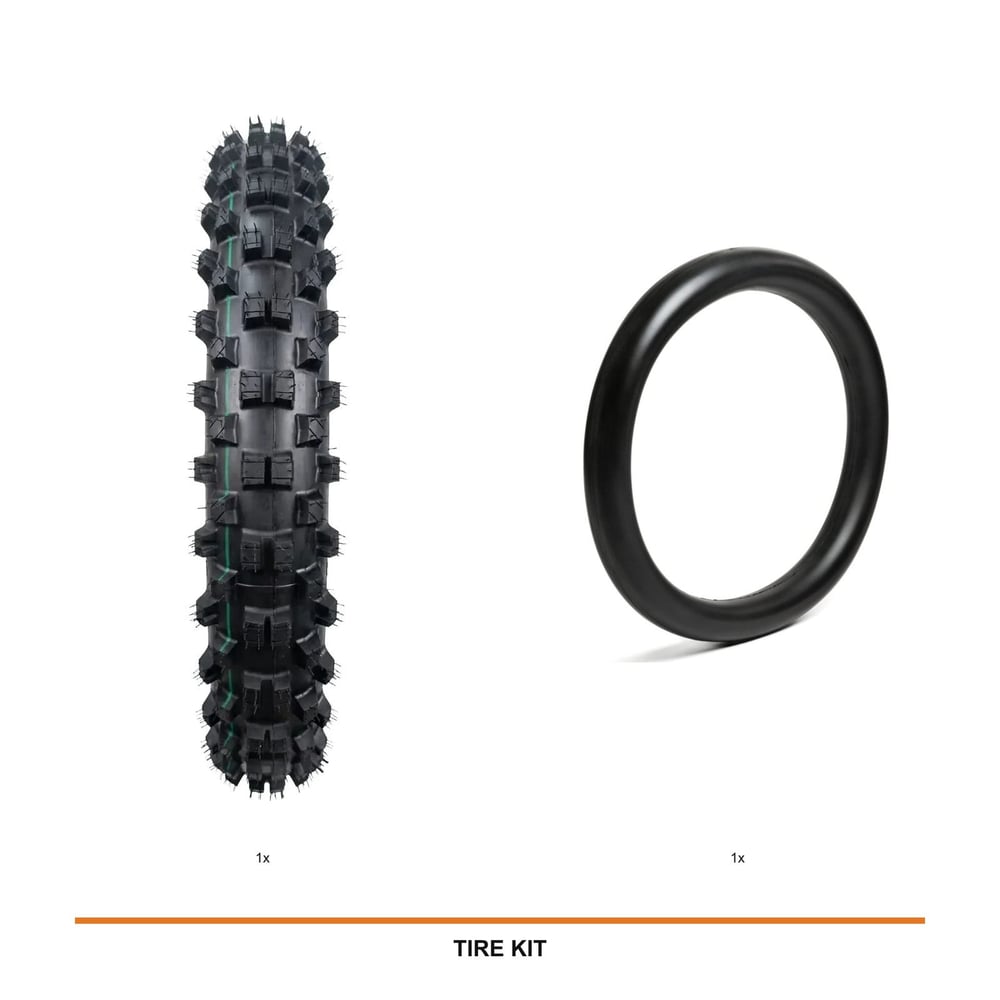 IRON GRIP TRX Soft Front + X-GRIP EV-2 Front Mousse 90/100 kit
