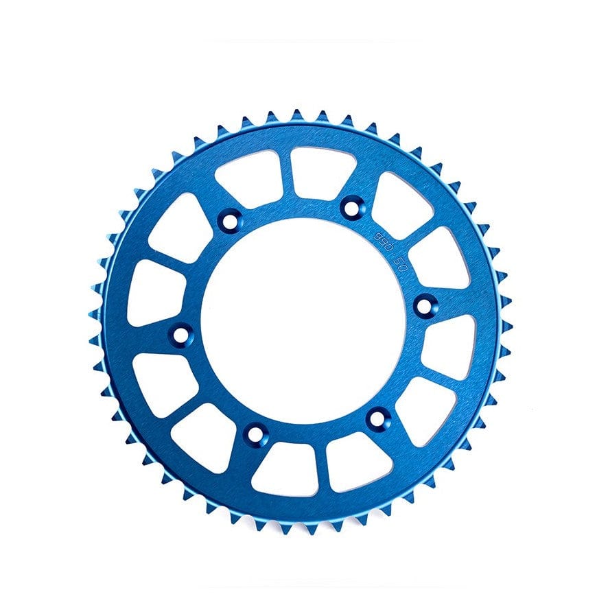Rear sprocket 52 Teeth KTM / Husqvarna / Husaberg '90-'24 Aluminiu RACING blue