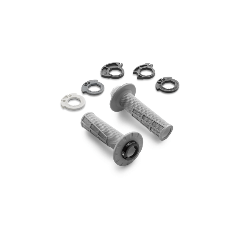 Cut Lock-on grip Set Grey 2017-2025+ KTM/HUSQVARNA/GASGAS 2T/4T MX/ENDURO