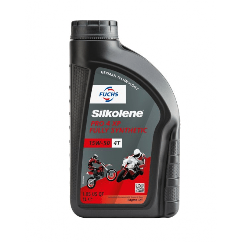 Oil 4 Stroke 15W50 SILKOLENE PRO 4 XP 1L Full-synthetic