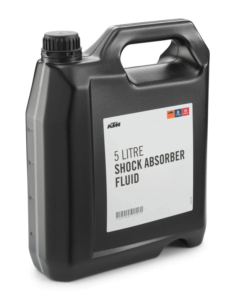 KTM 5L Shock Absorber Fluid for KTM, Husqvarna & GasGas 2002-2027 - 50180751S1