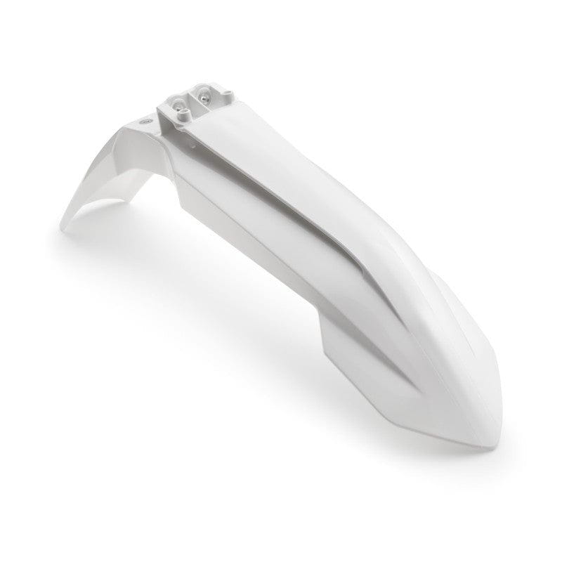 KTM White Front Fender for 250-500 EXC Six Days 2020-2023 - 79008010000AB