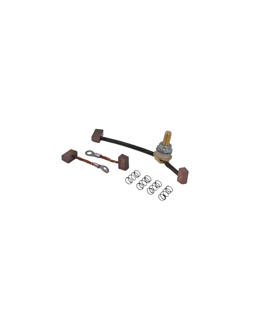 Brush set for starter KTM EXC TPI/TBI 250/300 2T '17-'25 (starter with 4 pcs)