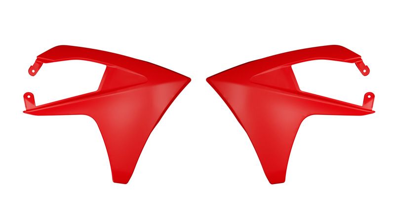 Plastic GASGAS 2024+ RADIATOR SCOOPS Panels RED