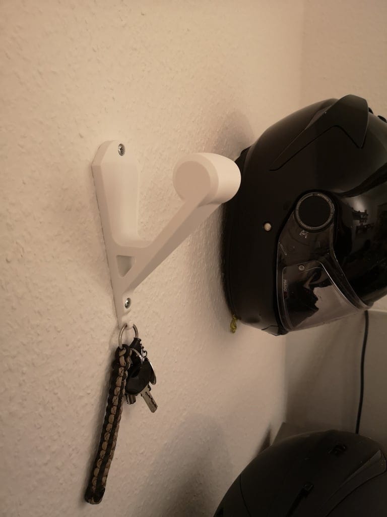 Helmet Wall Hook - Black