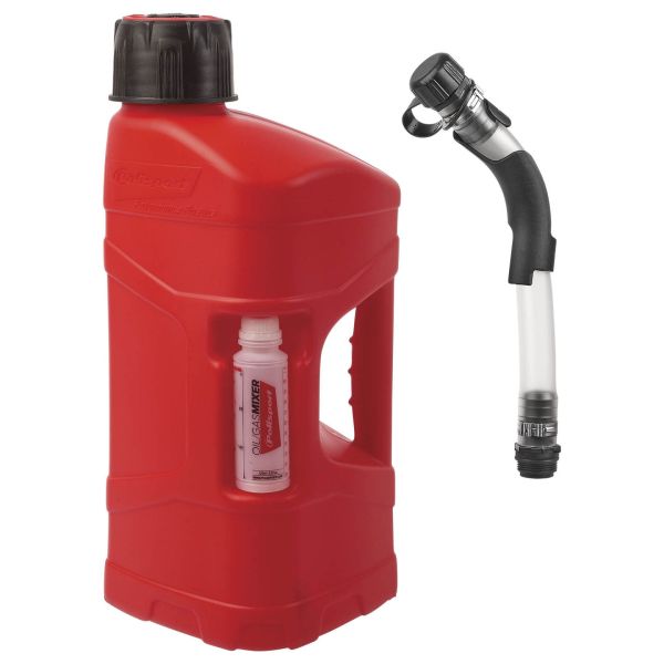 Canister, hose with cap 10l (oil mixer 125 ml)