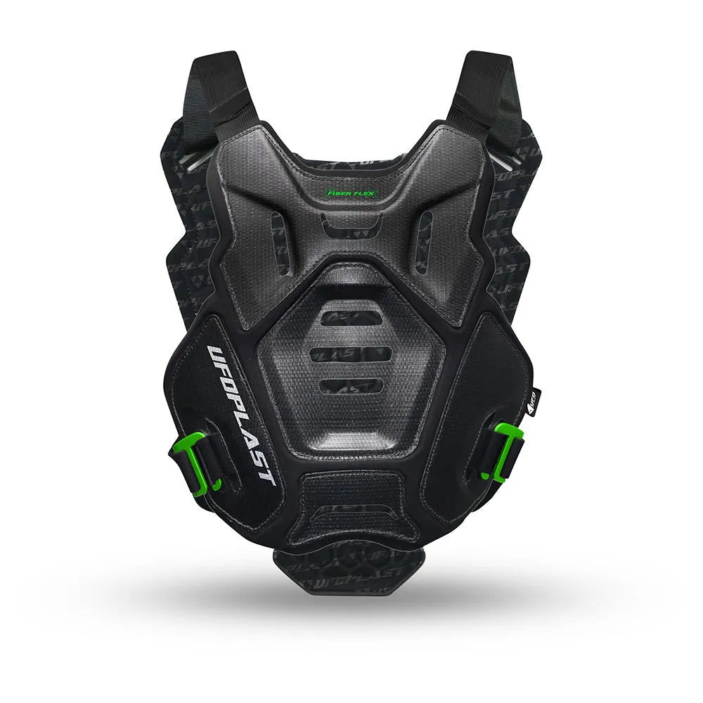 UFO Chest Protector Fiber Flex (MTB / E-Bike) Black - 2025 Collection