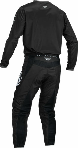 Combo Echipament Fly F-16 Negru/Alb Enduro/MX