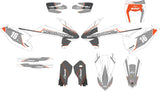 Stickere KTM EXC 2017-2019 2T/4T all models