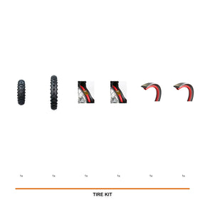 IRON GRIP TRX Extreme Soft Rear + Soft Front + Dual Tubliss + Dual TACS Mousse kit