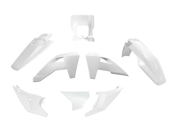 R-Tech Plastics Kit Husqvarna FE/TE 2026-2027 - White