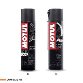 Motul Chain Clean + Motul Chain Lube Road+ kit