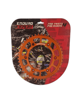 Rear sprocket 46 Teeth KTM / Husqvarna / Husaberg '90-'24 Aluminiu RACING orange