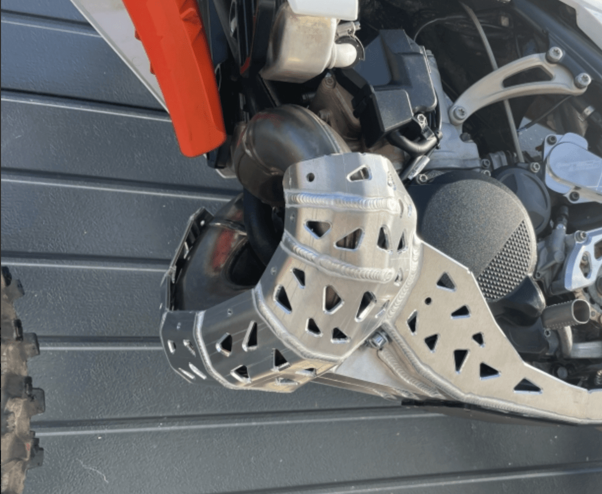 Metalic Engine Skid Plate Guard KTM 2024-2026+ P-Tech