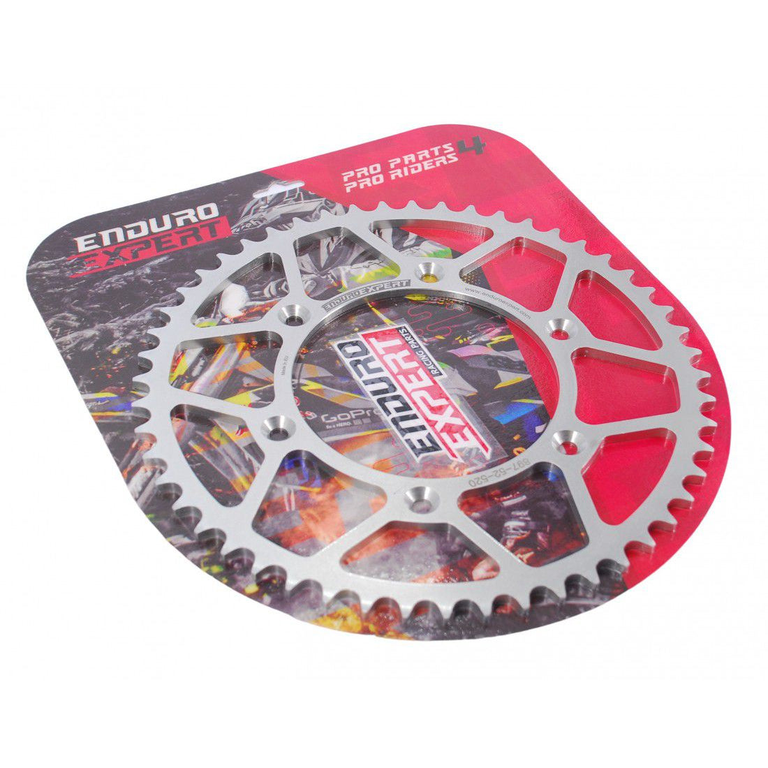 Rear sprocket 48T KTM/Husqvarna/Husaberg '90-'24 (48 teeth) Aluminium Enduro Expert