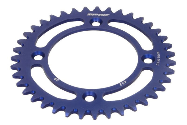Supersprox Rear sprocket 39 Teeth (39T) KTM 50 SX / Husqvarna 50 TC / SX-E5 2014-2026 aluminium 415 Blue