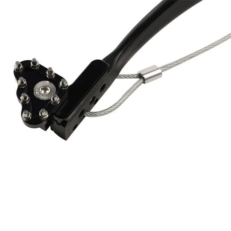 Flexible and Adjustable Brakes Brake Pedal KTM/HUSQVARNA/GASGAS 2024+ 2T/4T BLACK RT RACING