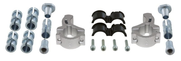 RTECH SOLID FORGED ALLOY UNIVERSAL MOUNTING KIT 28mm/22mm HANDLEBAR