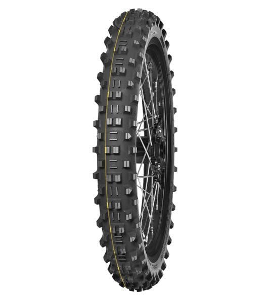 Front Tire MITAS 90/90-21 TT TERRA FORCE Yellow Stripe