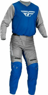 Combo Equipment Mx/Enduro Fly F-16 Blue/Gray