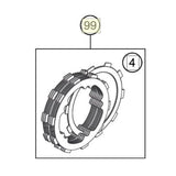 Clutch Disc Pack for KTM 125/150 & Husqvarna TE 150 2019-2026 - 50532110033