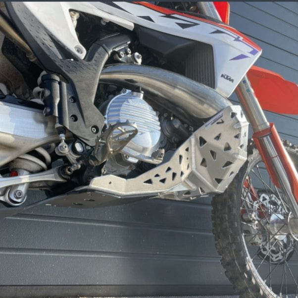 Metalic Skid plate with Prolink/Linkage guard Husqvarna/GasGas 2024-2026 P-Tech