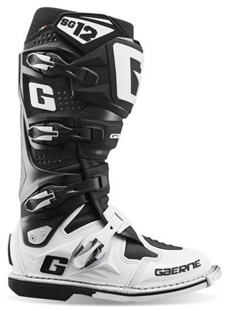Cizme GAERNE SG 12 Alb/Negru