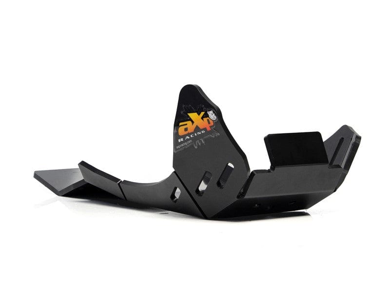 AXP Skid Plate 2024 KTM(MX)/HUSQVARNA/GASGAS with linkage guard, 2T - Black