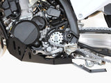 AXP Skid Plate 2024 KTM(MX)/HUSQVARNA/GASGAS with linkage guard, 2T - Black