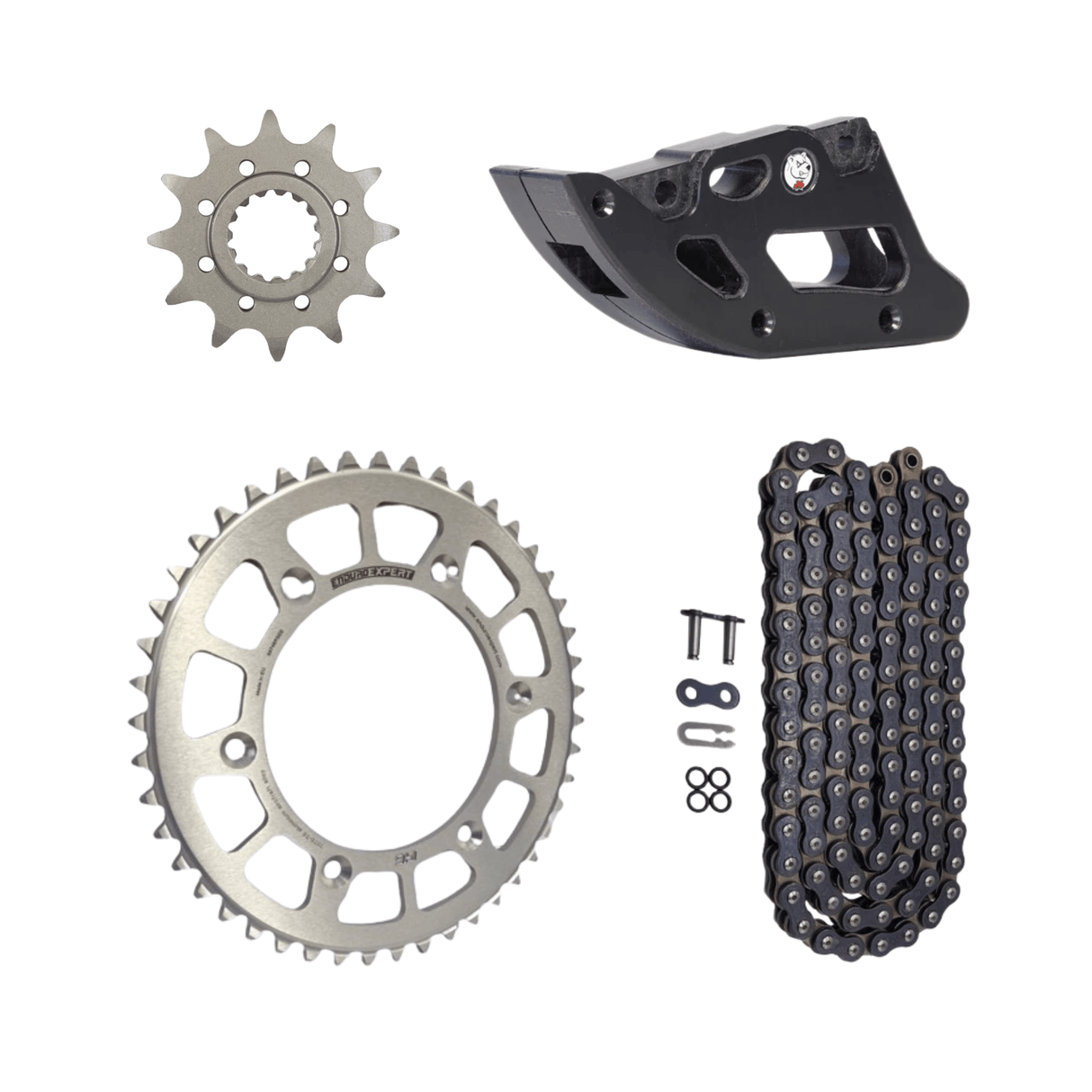 Kit Lant cu pinioane 12x46 si ghidaj AXP 2024+ KTM/HUSQVARNA/GASGAS Enduro/MX