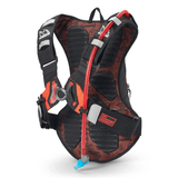 USWE RAW 8L Hydration Pack - back view with NDM 1.2 harness