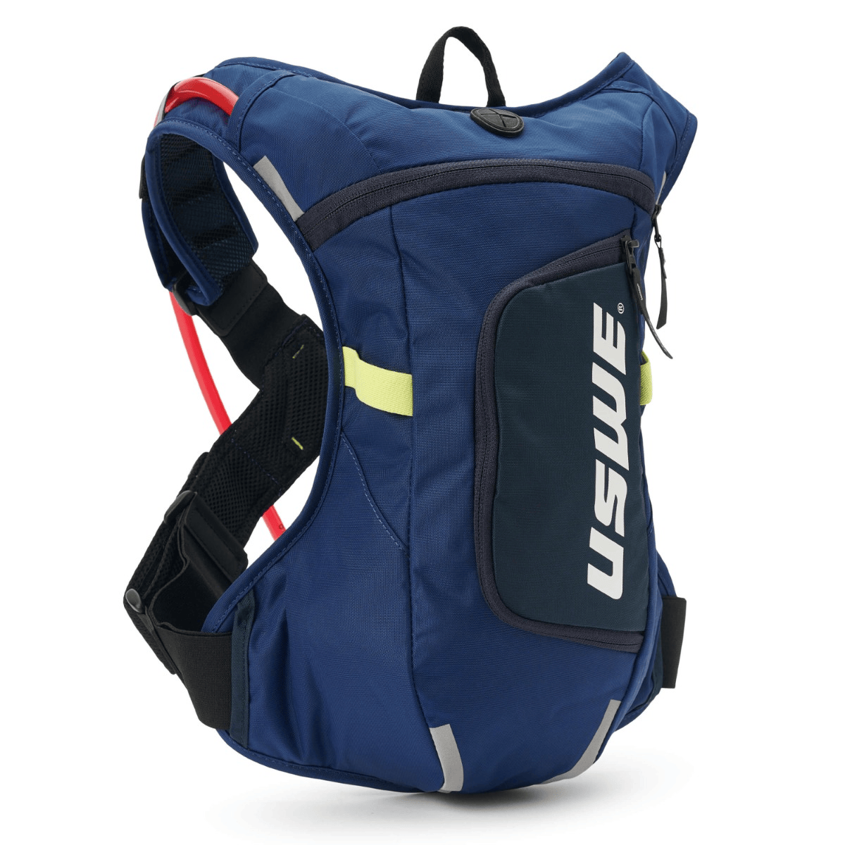 USWE Moto Hydro 4L Blue Hydration Backpack - front view