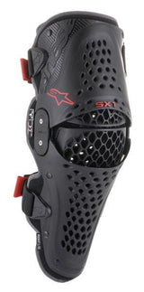 Protectors knees SET ALPINESTARS MX SX-1 V2 black/red