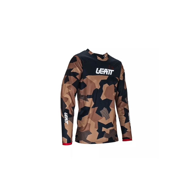 Leatt Moto Jersey 4.5 Enduro Stone Black Brown, size XXL